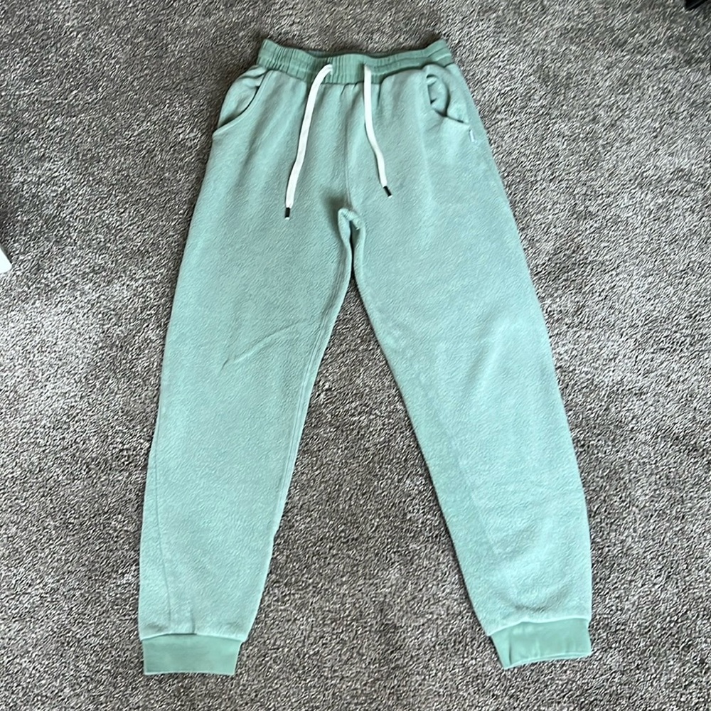 Feat Clothing BlanketBlend joggers, gently used, Seafoam green, size small